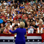Democratic presidential candidate Hillary Clinton speaks at a rally, Monday, June 6, 2016, in Long Beach, Calif. AP Photo/John Locher. http://www.apimages.com/metadata/Index/DEM-2016-Clinton/c0149c1c921e4f28add404eb96bb5f0b/1/0.