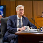 Judge Neil Gorsuch testifies before the United States Senate Judiciary Committee in Washington, D.C. on Wednesday, March 22, 2017.