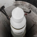 Minuteman missile in launch tube