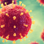 Viral disease outbreak , 3d illustration;