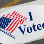 I voted Election Day sticker