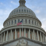 Close up of the United States Capital Building Dome