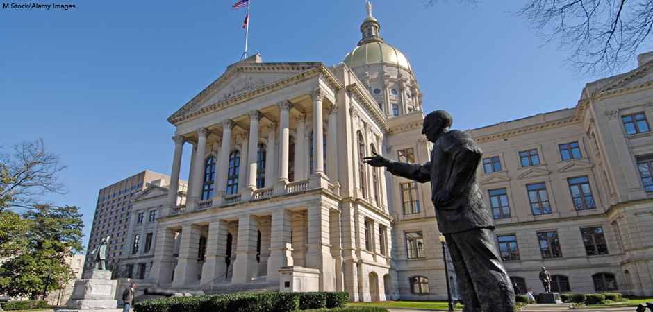 Capitol Capital Building in Atlanta, Georgia.